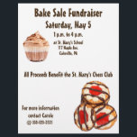 Bake Sale Fundraiser Flyer Cookies & Cupcakes<br><div class="desc">Profiteer in stijl van uw lakvanger met deze flyers die een foto maken van een aantal roemrijke snoepjes: een chocolade met een cakker en een paar koekjes met chocolade-ijs en kerencentra. Vul de lege gebieden in maken het gemakkelijk om deze folders met uw organisatie en gebeurtenisinfo te personaliseren. Wil je...</div>