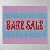 BAKE SALE POSTER BANNER (Voorkant)