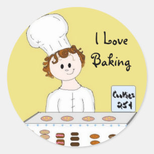 Bake Sale Ronde Sticker