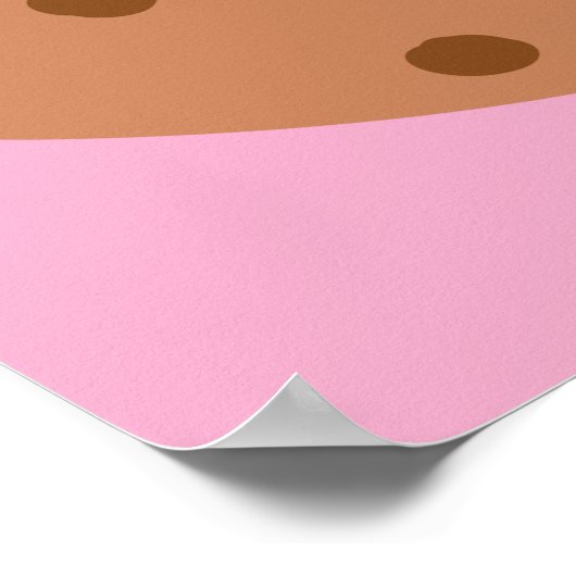 Bake Sale Sign, Schattigee Bake Sale Aankondiging, Poster (Hoek)