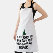 BAKE STUFF WATCH CHRISTMAS MOVIES SCHORT (Insitu)