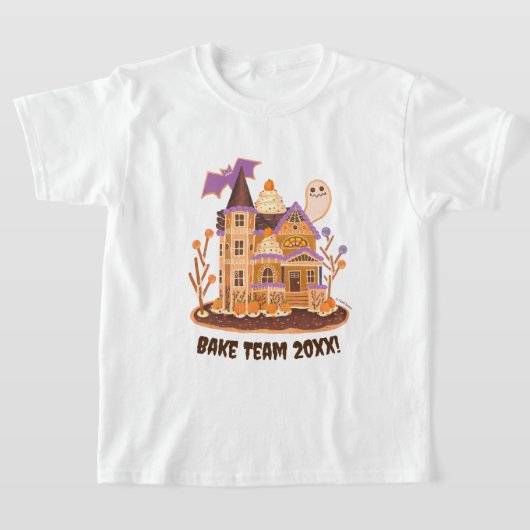 Bake Team Halloween Bake Off Kid's T-shirt (Laagn)