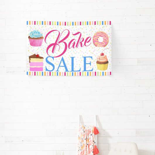bake-verkoop spandoek (Insitu)