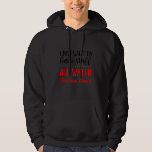 Bake Watch Kerstfilms Holiday Seizoen Love35 Hoodie