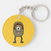 Bake-zori Japanse Sandal Monster Sleutelhanger (Achterkant)