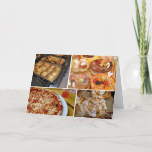 Baked Goods, een Notecard van Brad Hines Kaart