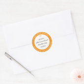 Baked Goods Rond Cadeauetiket Sticker Circle Sinaa (Envelop)