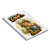 Baked with Love Notebook Cute Dino Notitieboek (Rechterzijde)