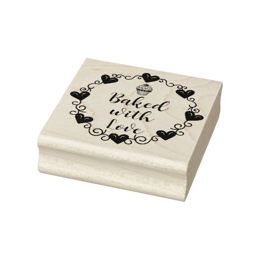 Baked with Love Rubberstempel (Stempel)