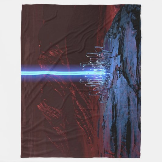 baken fleece deken (Voorkant)