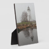 Baken in de mist fotoplaat (Zijkant)