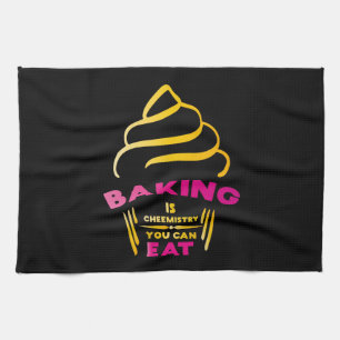 Baken is chemie die je Schort kunt eten Theedoek