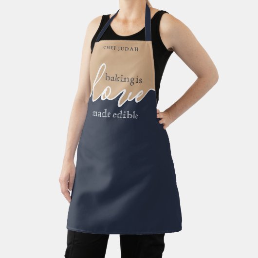 Baken is de dag van de eetbare vaders schort (Insitu)