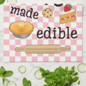 Baken is liefde eetbaar: Baker's Theedoek (Gevouwen)