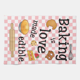 Baken is liefde eetbaar: Baker's Theedoek