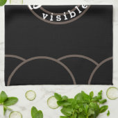 Baken is liefde zichtbaar gemaakt theedoek (Gevouwen)