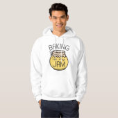 Baken is mijn jam hoodie (Voorkant volledig)