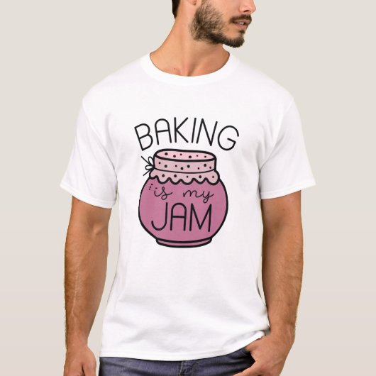 Baken is mijn jam t-shirt (Voorkant)