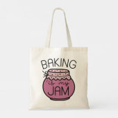 Baken is mijn jam tote bag (Achterkant)