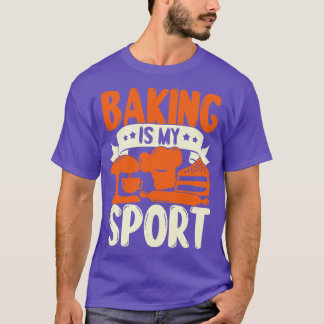 Baken is mijn sportpleistercadeau t-shirt