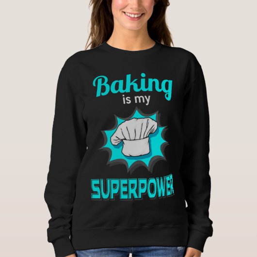 Baken is mijn Superpower Professional Paking Cake  Trui (Voorkant)