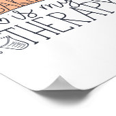 Baken is mijn therapiefaker poster (Hoek)