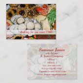 Baken - kerstkoekjes visitekaartje (Voorkant / Achterkant)