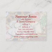 Baken - kerstkoekjes visitekaartje (Achterkant)