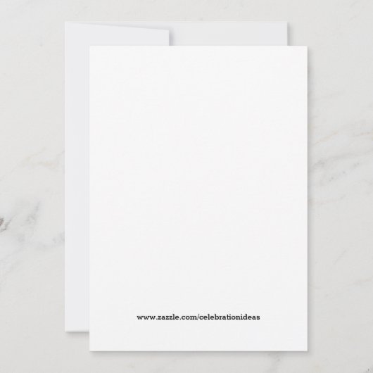 Baken * Kies uw achtergrondkleur Kaart (Achterkant)