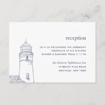 baken | Nautical Lighthouse Reception Kaart