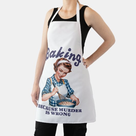 Baken omdat moord verkeerd is schort (Insitu)