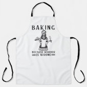 Baken omdat moord verkeerd is schort (Voorkant)