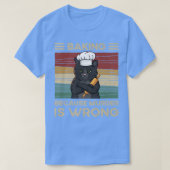 Baken omdat moord verkeerd is t-shirt (Design voorkant)