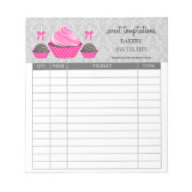 Baken-ontvangstbewijzen voor koekjes en Poppen