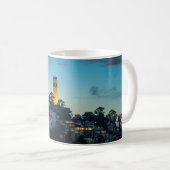 Baken over de baai koffiemok (Voorkant rechts)