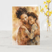 Baken van Dankbaarheid: Moederdag Kaart (Gele Bloem)