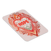 Baken van hoop: Inspirerend Hope Quotes Magneet (Rechterzijde)