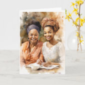 Baken van Hoop: Moederdag Kaart (Gele Bloem)