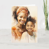 Baken van nederigheid: Moederdag Kaart (Voorkant)