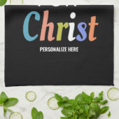 Baken voor de keukenhanddoek van Christelijke Bakk (Gevouwen)