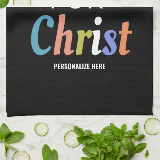 Baken voor de keukenhanddoek van Christelijke Bakk (Gevouwen)