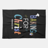 Baken voor de keukenhanddoek van Christelijke Bakk (Horizontaal)