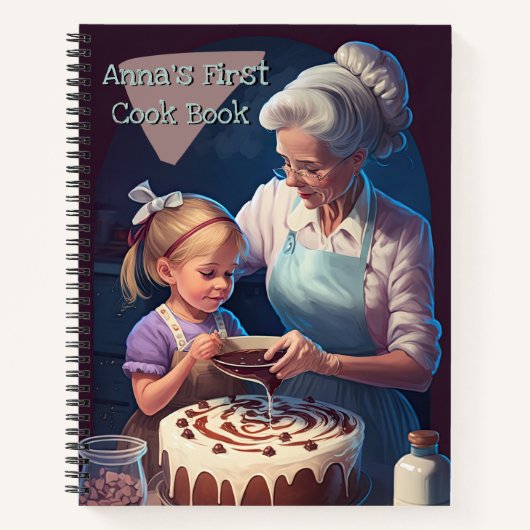 Baken voor moeder en kind, Aangepast 'Mijn eerste  Notitieboek (Voorkant)