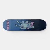 Bakeneko - Japanse Yokai kat Persoonlijk Skateboard (Horizontaal)