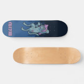 Bakeneko - Japanse Yokai kat Persoonlijk Skateboard (Horizontaal)