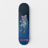 Bakeneko - Japanse Yokai kat Persoonlijk Skateboard (Voorkant)