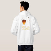 Bakens van actie hoodie (Achterkant volledig)