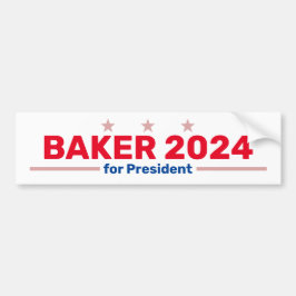 Baker 2024 bumpersticker