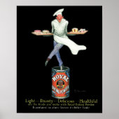  Baker Adverteren kunst Poster (Voorkant)