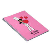 Baker African American Girl Collectie Notebook Notitieboek (Rechterzijde)